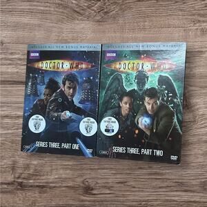 Doctor Who Series 3 — Part One & Part Two (DVD, 2-Disc Sets, Pre-Owned)